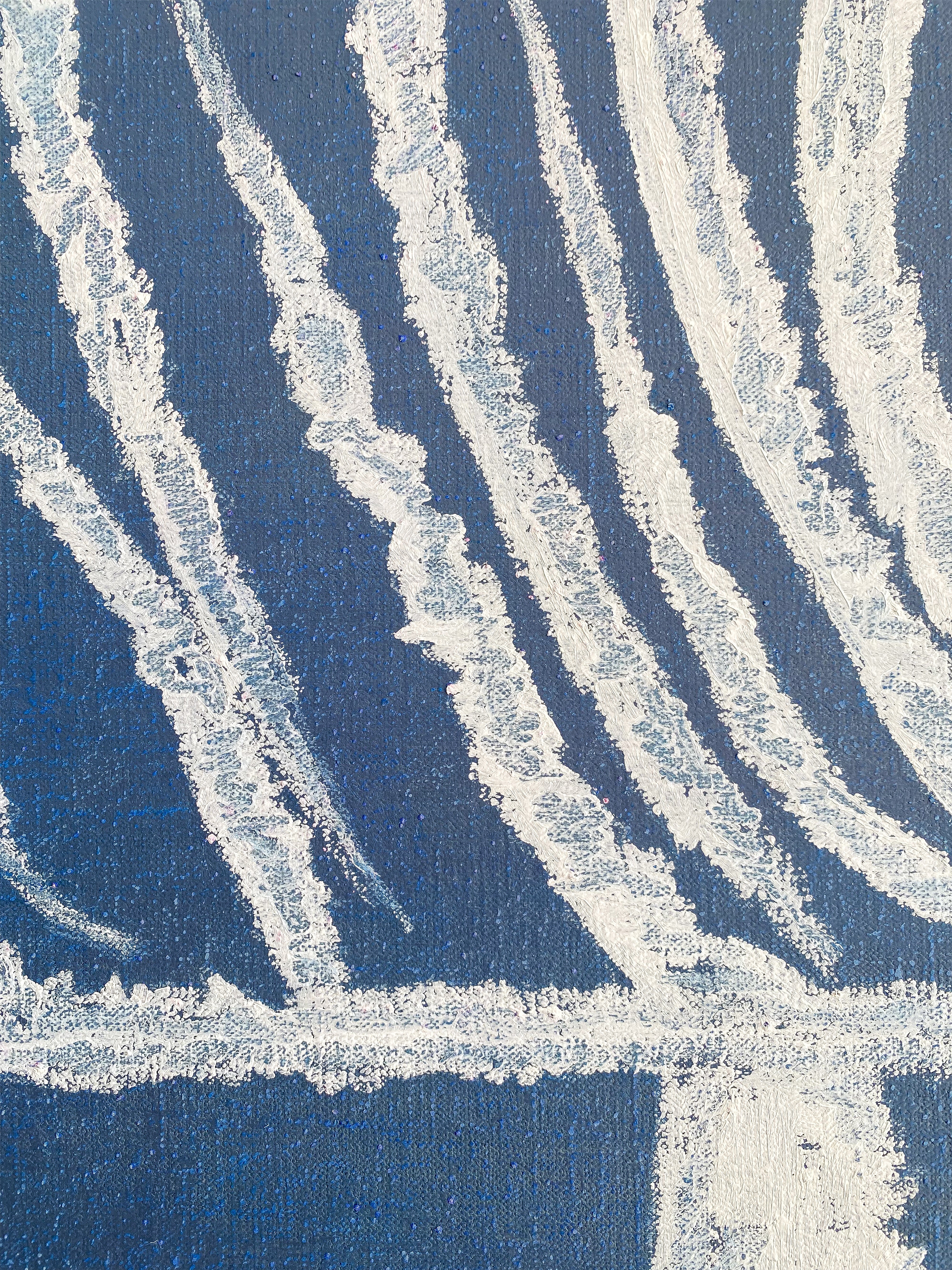 Begur in Blue Poster, Art Prints, Interior Design, Home Decor Boris Cabrero