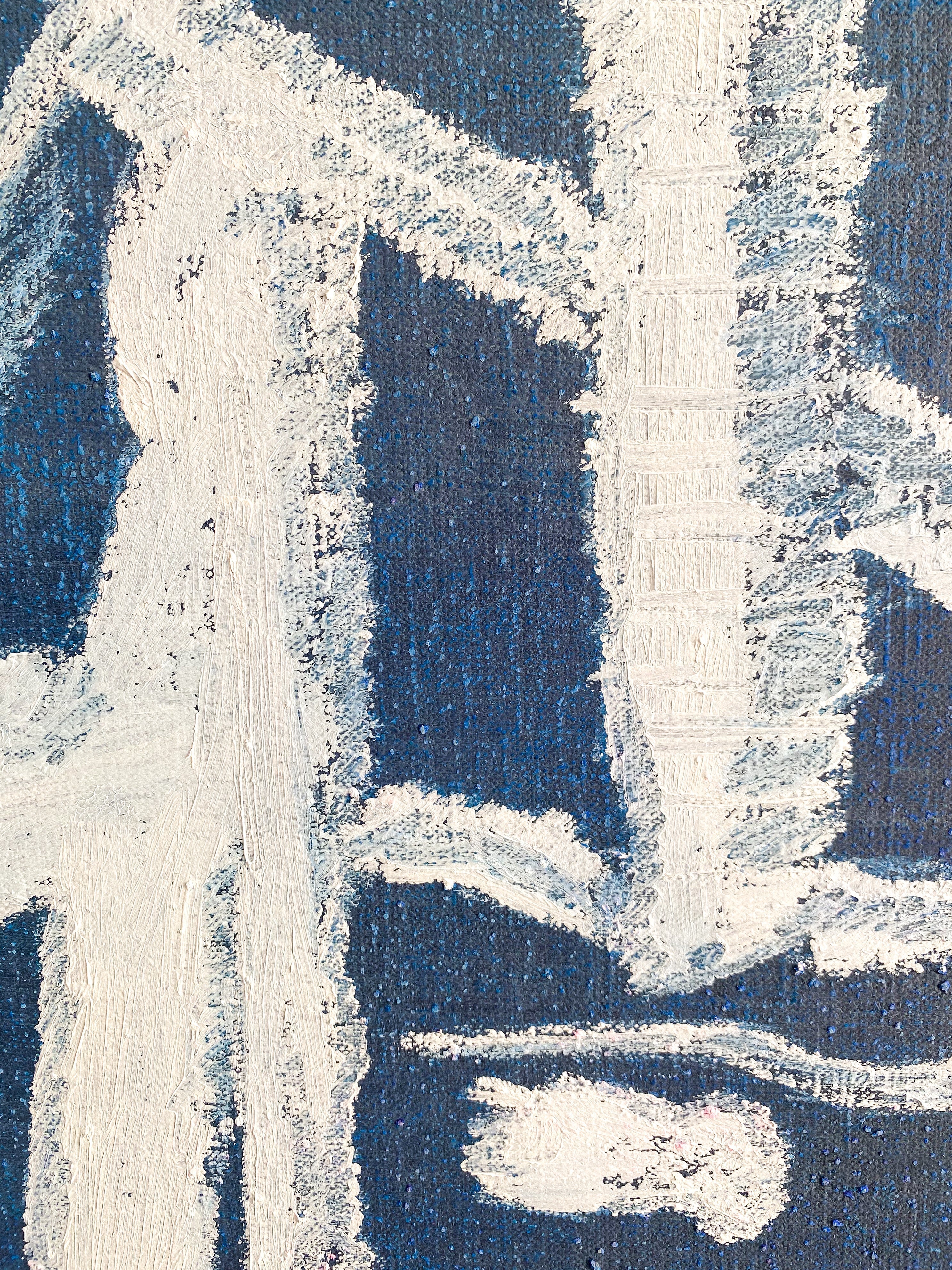 Begur in Blue Poster, Art Prints, Interior Design, Home Decor Boris Cabrero