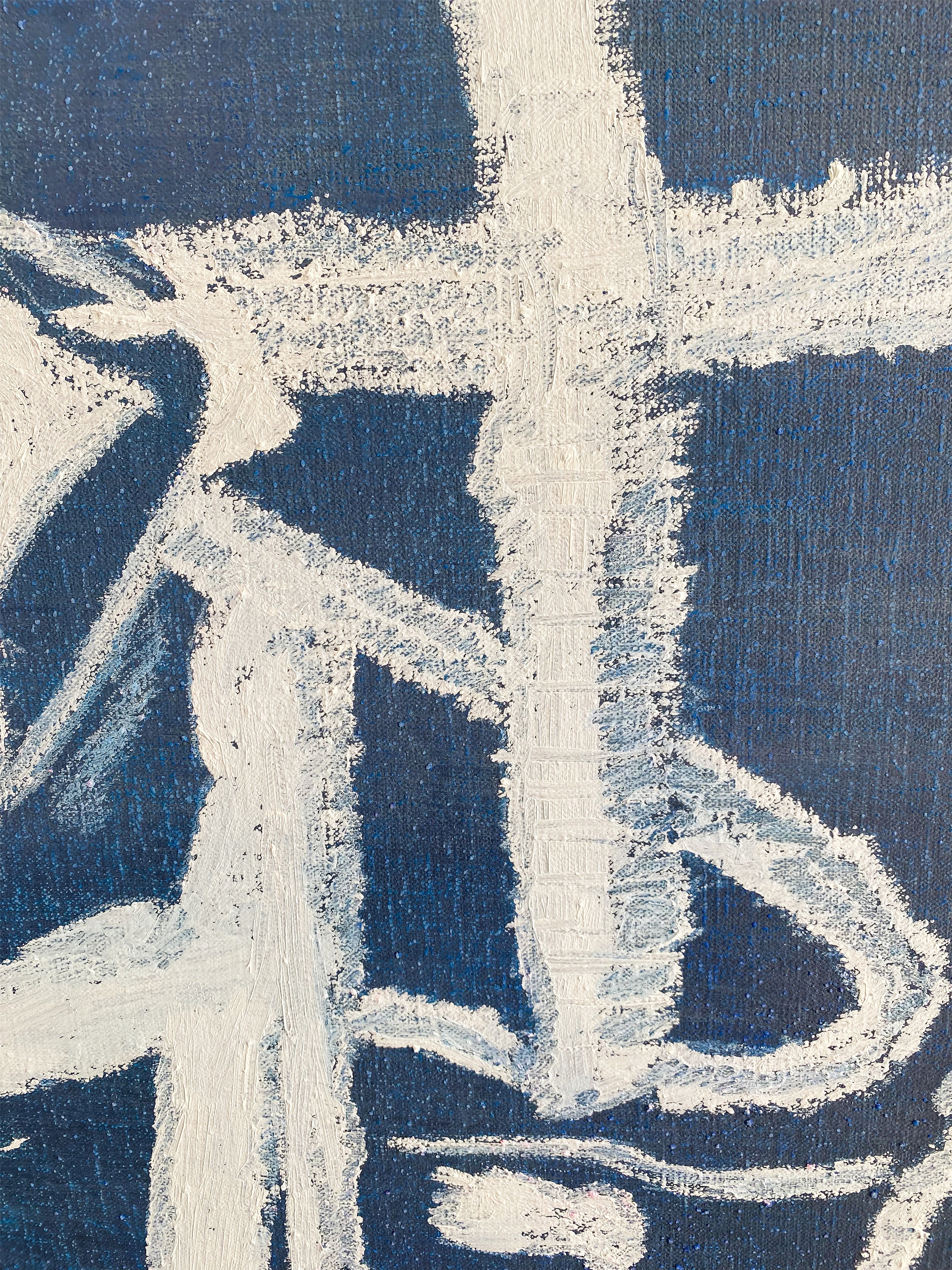 Begur in Blue Poster, Art Prints, Interior Design, Home Decor Boris Cabrero